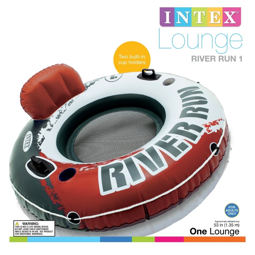 Intex River Run Tube - Red